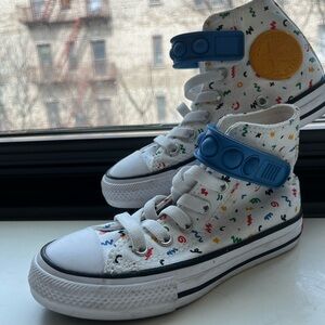 BRAND NEW Converse Kids High-Top Sneakers Multicolor Design Size 11 Little Kids